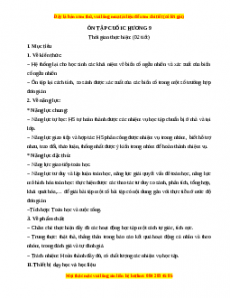 Giáo án bài cuối chương 9 Toán 7 Chân trời sáng tạo