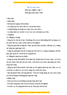 Giáo án Bài 19 Vật lí 7 Chân trời sáng tạo (2024): Nam châm
