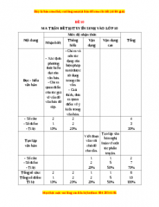 Đề thi Ôn vào 10 Ngữ văn có lời giải (Đề 10)