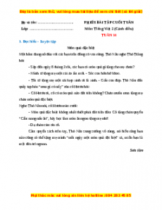 Bài tập cuối tuần Tiếng việt lớp 2 Tuần 14 Cánh diều (có lời giải)