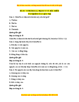 Trắc nghiệm Bài 9: Vị trí địa lí, phạm vi và đặc điểm tự nhiên của Châu Phi
