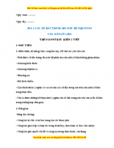 Giáo án Các số đặc trưng đo mức độ phân tán của mẫu số liệu Toán 10 Chân trời sáng tạo