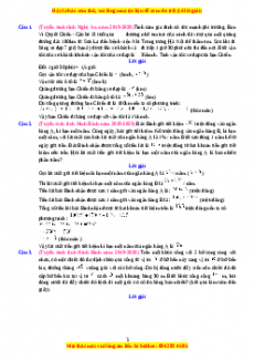 Bộ 3 chuyên đề luyện thi vào 10 môn Toán năm 2023 - Chuyên đề 3: Giải toán bằng cách lập phương trình