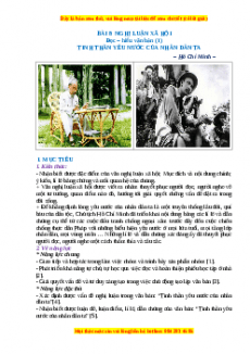 Giáo án Bài 8: Nghị luận xã hội (2024) Cánh diều