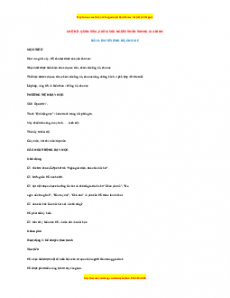 Giáo án Đạo đức 1 Cánh diều Em với ông bà, cha mẹ