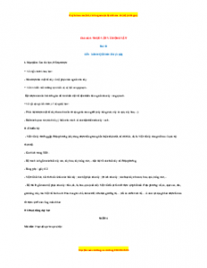 Giáo án TNXH 1 Cánh diều Cây xanh quanh em