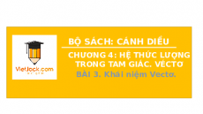 Giáo án powerpoint Khái niệm vecto Toán 10 Cánh diều