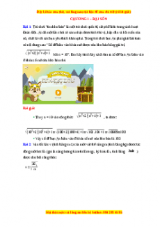 Các bài toán thực tế ôn vào 10 Đại số (tặng kèm)