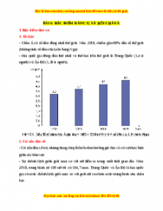 Lý thuyết Địa lý 7 Cánh diều Bài 6: Đặc điểm dân cư xã hội Châu Á