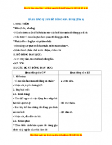 Giáo án Bảo quản đồ dùng gia đình Đạo đức 2 Kết nối tri thức