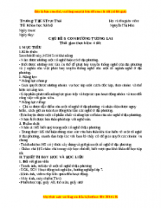 Giáo án HĐTN 7 Kết nối tri thức Chủ đề 8: Con đường tương lai