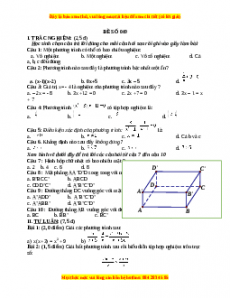 Đề thi cuối học kì 2 Toán 8 năm 2022 - 2023 - Đề 49