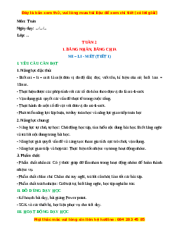 Giáo án Mi - Li - Mét Toán 3 Cánh diều Toán 3