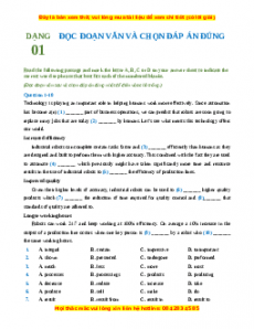 Bài tập theo chuyên đề ôn vào 10 Tiếng Anh