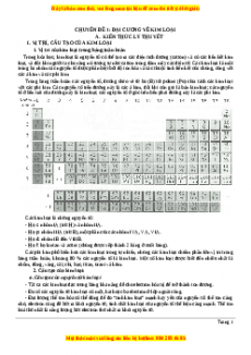 Bộ bài tập, chuyên đề theo 4 mức độ khó tăng dần Hóa Học ôn thi THPT