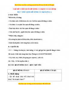Giáo án Bảo quản đồ dùng cá nhân Đạo đức 2 Kết nối tri thức