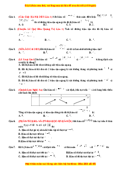 15000 câu lý thuyết tách từ đề thi thử Toán tốt nghiệp THPT