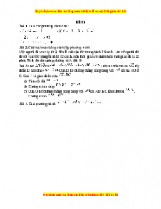 Đề thi giữa kì 2 Toán 8 năm 2023 - Đề 81
