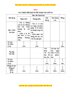 Đề thi Ôn vào 10 Ngữ văn có lời giải (Đề 8)