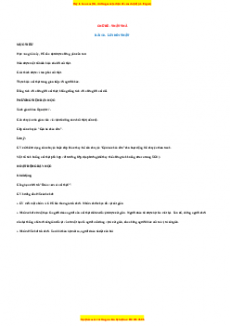 Giáo án Đạo đức 1 Cánh diều Lời nói thật