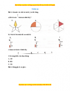 Bài tập cuối tuần Toán lớp 3 Tuần 16 Chân trời sáng tạo (có lời giải)
