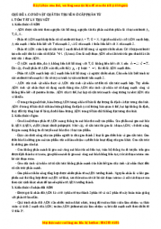 Chinh Phục câu hỏi lý thuyết sinh học theo chủ đề  - Phan Khắc Nghệ