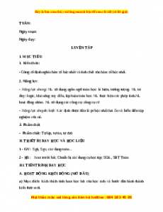 Giáo án Luyện tập trang 48 Toán 9 Học kì 1