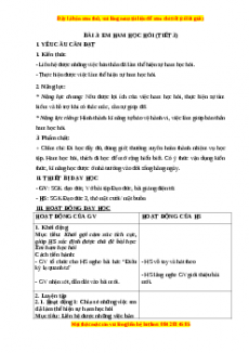 Giáo án Đạo đức 3 Chân trời sáng tạo Bài 3: Em ham học hỏi (Tiết 3)