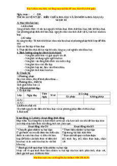 Giáo án Hóa học 12 học kì 2 Tiết 38: Luyện tập: Điều chế kim loại và ăn mòn kim loại