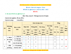Đề thi giữa học kì 1 Toán 10 Chân trời sáng tạo năm 2022 - 2023 có đáp án (Đề 2)