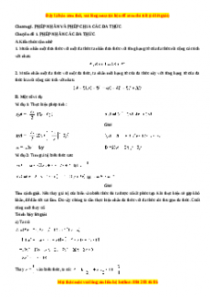Phát triển tư duy sáng tạo Giải Toán 8 có đáp án