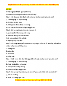 Đề thi cuối kì 1 GDCD 7 Cánh diều (Đề 1)