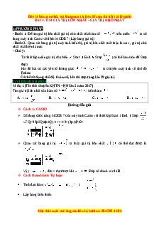 33 tuyệt kĩ giải Toán trắc nghiệm bằng Casio năm 2023