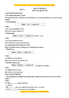 Phần I - Unit 6:OUR TET HOLIDAY - Chương trình thí điểm