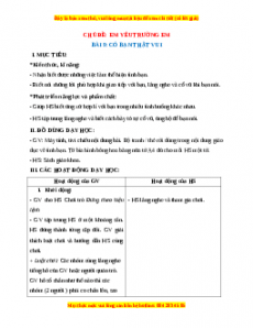 Giáo án Có bạn thật vui Hoạt động trải nghiệm 2 Kết nối tri thức