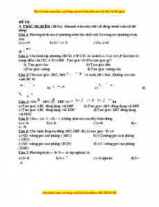Đề thi cuối học kì 2 Toán 8 năm 2022 - 2023 - Đề 12