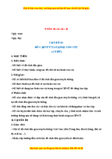 Giáo án Đồ chơi từ tạo hình con vật Mĩ thuật 2 Kết nối tri thức