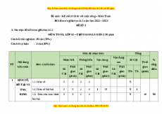 Đề thi giữa học kì 2 Toán 10 Kết nối tri thức có đáp án (Đề 3)