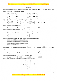 Đề thi thử THPT Quốc gia Toán học năm 2023 NXB Dân Trí - Đề 11