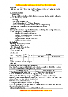 Giáo án Hóa học 12 học kì 2 Tiết 55: Luyện tập: Tính chất hóa học của sắt và hợp chất của sắt