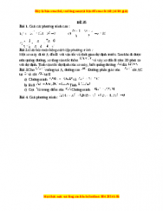 Đề thi giữa kì 2 Toán 8 năm 2023 - Đề 35