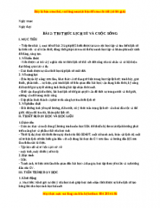 Giáo án Bài 2 Lịch sử 10 Kết nối tri thức (2024): Tri thức lịch sử và cuộc sống