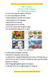 Lý thuyết Công nghệ 7 Chân trời sáng tạo (cả năm)