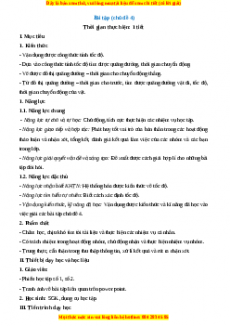 Giáo án Vật lí  7 Cánh diều: Bài tập chủ đề 4