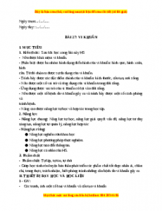 Giáo án Bài 27 KHTN 6 Kết nối tri thức (2024): Vi khuẩn