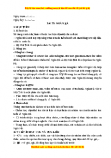 Giáo án Bài 55 KHTN 6 Kết nối tri thức (2024): Ngân hà