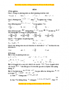 Đề thi giữa kì 2 Toán 8 năm 2023 - Đề 8