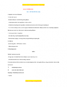 Giáo án TNXH 1 Cánh diều Lớp học của em