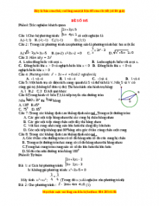 Đề thi Toán 9 học kì 2 năm 2022 - 2023 - Đề 45