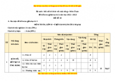 Đề thi giữa học kì 2 Toán 10 Kết nối tri thức có đáp án (Đề 10)